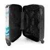 NoBoringSuitcases.com® Großer Koffer - Blau - Malerei - Produktbild-Vorschau 4