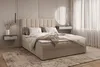 Kontinentalbett aus Samt, Polsterbett, Boxspringbett, Produktbild-Vorschau 1