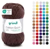 Gründl Coton quick uni,50g.100%coton,mercerisé,fil à Voir les images du produit 2