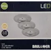 Briloner LED Einbauleuchten alu 3er-Set 3xLED-Modul/4,8W Produktbild-Vorschau 9