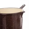 ORION Kochtopf Stielkasserolle emailliert 1,2l in BRAUN Produktbild-Vorschau 3
