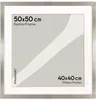 Cornice FRAMAI® 50x50 cm in argento - con passe-partout - Anteprima dell’immagine prodotto 2