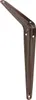 Vormann Stahlblechkonsolen braun 25 x 30 cm Produktbild-Vorschau 1