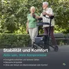 Helavo faltbarer Arthritis-Rollator - Leichter Aluminium Produktbild-Vorschau 2
