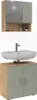 Badmöbel-Set Vicco Irma Salbeigrün 2 Teile, Model 59130 Produktbild-Vorschau 5