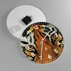 Wanduhr - Rund - Glasuhr - Tiger Tiere Natur Safari - Produktbild-Vorschau 2