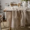 Bawełniany lniany obrus z możliwością prania, obrusy w Podgląd zdjęcia produktu 6
