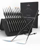 LIEBERGE Premium Detail Pinselset Acrylfarben – 10 extra Produktbild-Vorschau 1