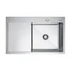 VBChome Lavello da cucina 78×49 cm in acciaio inossidabile Anteprima dell’immagine prodotto 1
