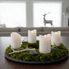 4x LED Echtwachs Kerzen Set mit Timer beweglicher Flamme Produktbild-Vorschau 8