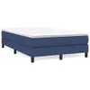 vidaXL Struttura letto Boxspring blu 120x200 cm in tessuto Anteprima dell’immagine prodotto 9