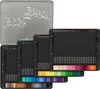 FABER-CASTELL Buntstifte Black Edition 100er Metallet. Anteprima dell’immagine prodotto 1