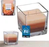 KOTARBAU® Bougie parfumée à 2 mèches dans un verre Bougie à Voir les images du produit 1