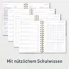 Häfft-Timer Fancy 2026/2027 / A5 / Grey Marble / Produktbild-Vorschau 6