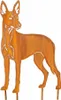 Edelrost Podenco - Rost Deko Hund Rostfigur Gartendeko für Produktbild-Vorschau 1