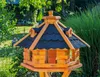 Vogelhäuschen, Vogelhaus mit Bitumschindeln, behandelt Produktbild-Vorschau 1
