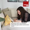 POWER INN Leseknochen | Bestickt | Beige "Lieblingsmensch" Produktbild-Vorschau 7