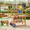 COSTWAY, cucina da esterno per bambini, ideale per bambini Anteprima dell’immagine prodotto 8
