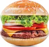 Burger Luftmatratze, fotorealistisches Design, 145 x 142cm Produktbild-Vorschau 1