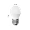 EMOS LED Lampe Mini Globe, 2,5W Ersatz für 32W, kleine Produktbild-Vorschau 9