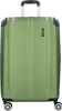 A green Travelite trolley suitcase is shown against a white background. Produktbild-Vorschau