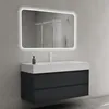 doporro Mobile Bagno Sospeso Mobiletto Sottolavabo da 120 Anteprima dell’immagine prodotto 4