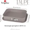 Berlinger Haus Backform 39x27 cm TYTAN PRO Taupe Produktbild-Vorschau 2