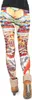 cosey - bedruckte bunte Leggins (Einheitsgröße) - Design Produktbild-Vorschau 2