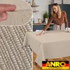 Tischdecke Leinen-Optik - MILA Premium Stoff-Tischtuch mit Produktbild-Vorschau 2