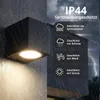 Grafner Aluminium Wandlampe schwarz, mit nach unten Produktbild-Vorschau 3