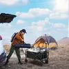 Jayseuw Bollerwagen faltbar offroad schwarz, Produktbild-Vorschau 5