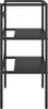 vidaXL Telaio per lavabo da bagno nero 59x38x83 cm in ferro Anteprima dell’immagine prodotto 4