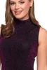 Damen Glänzendes Midi-Cocktailkleid, Tailliert, Elegant, Produktbild-Vorschau 7
