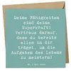 Mr. & Mrs. Panda Grußkarte Spruch Vertrauen in Fähigkeiten Produktbild-Vorschau 1