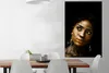 MuchoWow® Poster Frau - Ohrringe - Gold 80x120 cm - Produktbild-Vorschau 2