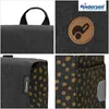 A collage of four close-up images showing different details of a shopper bag. Podgląd zdjęcia produktu