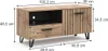 Mobile tv Vicco Amber Marrone 100.2 x 48.5 cm con cassetto Anteprima dell’immagine prodotto 7