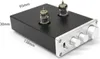 A product shot of an audio decoder with dimensions indicated. Náhled obrázku produktu