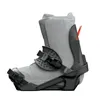 A side view of a snowboard binding attached to a boot. Produktbild-Vorschau