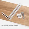 Rikmani Schweberegal Holzregal Wandregal TES 110 cm Produktbild-Vorschau 3