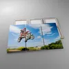 Bild auf Leinwand - Leinwandbild - Motorrad Reiter Himmel - Produktbild-Vorschau 2