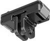 A close-up, isolated shot of a black and gray camera mount accessory. Produktbild-Vorschau