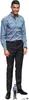 Ronaldo Blue Shirt Pappaufsteller 51x188 Produktbild-Vorschau 1