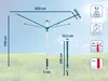 Parasol do prania Leifheit Linomatic 600 Deluxe Cover Podgląd zdjęcia produktu 7