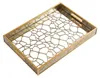 IvoQ Vassoio Oro - 30x45 cm - Vassoio da Portata Anteprima dell’immagine prodotto 1