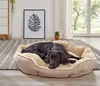 Dehner Lieblinge Hundebett und Katzenbett Sammy, oval, ca. Produktbild-Vorschau 6