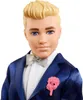 Mattel GTF36 Barbie módna bábika ženích Ken v modrom obleku Náhľad obrázku produktu 5