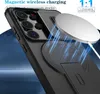 Magnetické pouzdro pro Samsung Galaxy S25 Ultra, dvouvrstvé Náhled obrázku produktu 6