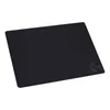 A black Logitech mousepad with the Logitech 'G' logo in the bottom right corner, set against a white background. Produktbild-Vorschau