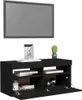 Mobile TV con luci LED nero 90x35x40 cm Anteprima dell’immagine prodotto 6
